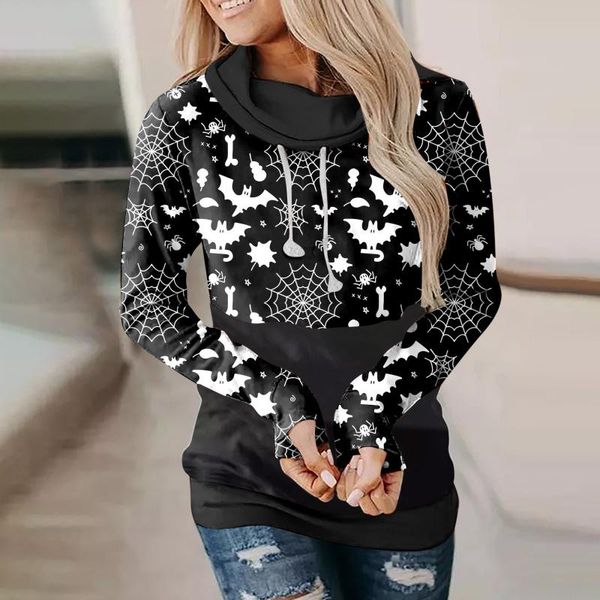 women's hoodies & sweatshirts halloween hoodie women clothing bat print harajuku plus size long-sleeved hooded sweatshirt casual pullov, Black
women's hoodies & sweatshirts halloween hoodie women clothing bat print harajuku plus size long-sleeved hooded sweatshirt casual pullov, Black