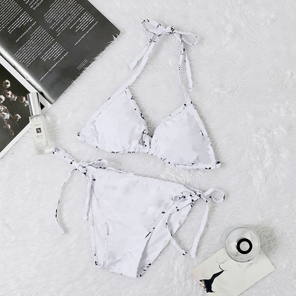 summer cute lady letter printed swimwear 4 colors two pieces low waist bikini halter neck backless swimsuit with pad, White;black
summer cute lady letter printed swimwear 4 colors two pieces low waist bikini halter neck backless swimsuit with pad, White;black