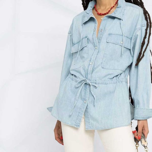 women's sweaters sweaters women 100% cotton drawstring denim lady single breasted large pockets waist lace-up shirt and wl0d, White;black
women's sweaters sweaters women 100% cotton drawstring denim lady single breasted large pockets waist lace-up shirt and wl0d, White;black