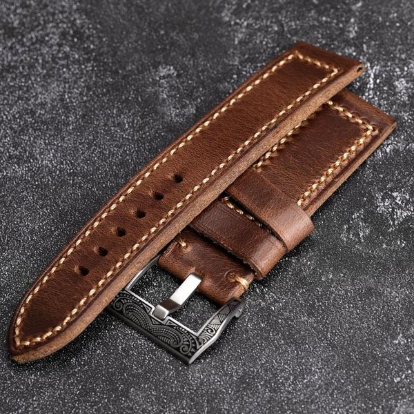 watch bands handmade huoerwen holvin genuine leather strap bronze buckle 22mm 24mm men's brown band, Black;brown
watch bands handmade huoerwen holvin genuine leather strap bronze buckle 22mm 24mm men's brown band, Black;brown