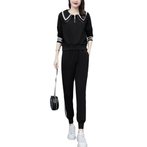 women's two piece pants plus size sport wear women winter warm suit and matching outfit black set tracksuit large female clothes, White
women's two piece pants plus size sport wear women winter warm suit and matching outfit black set tracksuit large female clothes, White