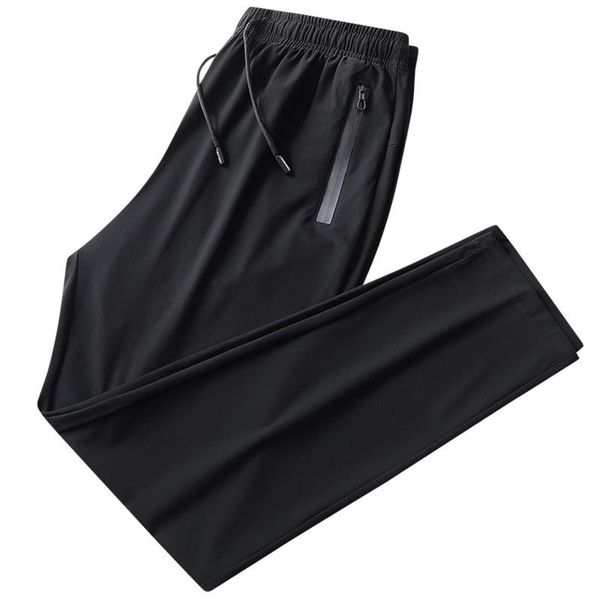 men's pants ice cool breathable with zipper side pocket drawstring waist elastic jogger sweatpants xin-, Black
men's pants ice cool breathable with zipper side pocket drawstring waist elastic jogger sweatpants xin-, Black