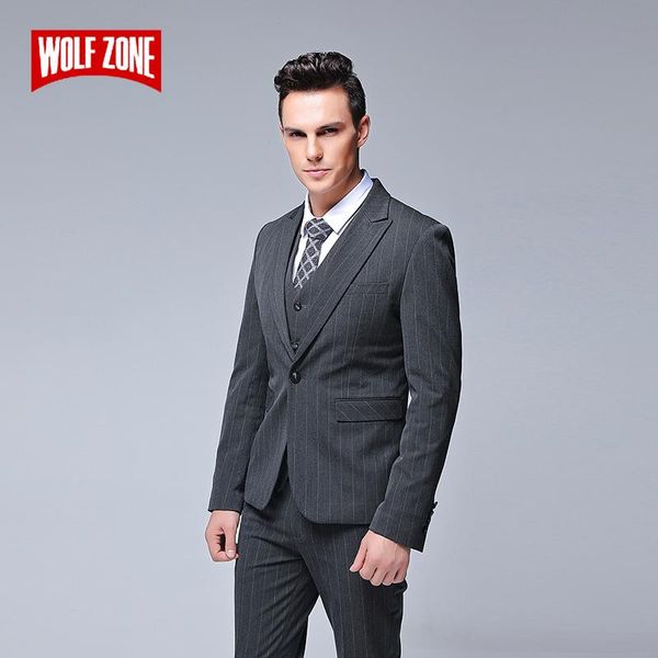 men's suits & blazers autumn winter wedding suit men fashion design mens with pants 2021 business casual 3 piece man, White;black
men's suits & blazers autumn winter wedding suit men fashion design mens with pants 2021 business casual 3 piece man, White;black