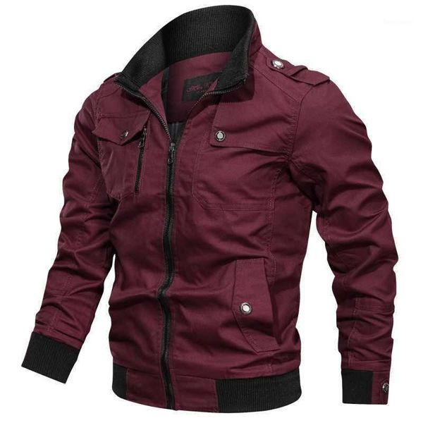 men's jackets 2021 casual solid color jacket zippered pocket stand collar large size coat cotton thin autumn male wind breaker, Black;brown
men's jackets 2021 casual solid color jacket zippered pocket stand collar large size coat cotton thin autumn male wind breaker, Black;brown