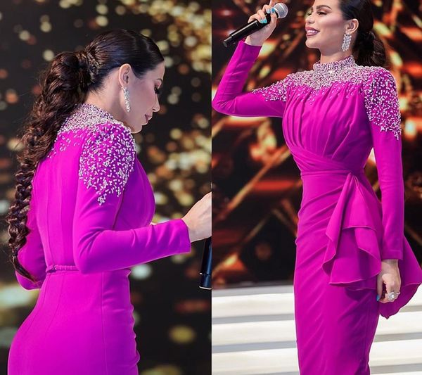 muslim fuschia mermaid evening dresses gowns 2021 beading elegant prom gown slit satin pleat arabic dubai vestidos de fiesta robe de soiree, Black;red
muslim fuschia mermaid evening dresses gowns 2021 beading elegant prom gown slit satin pleat arabic dubai vestidos de fiesta robe de soiree, Black;red