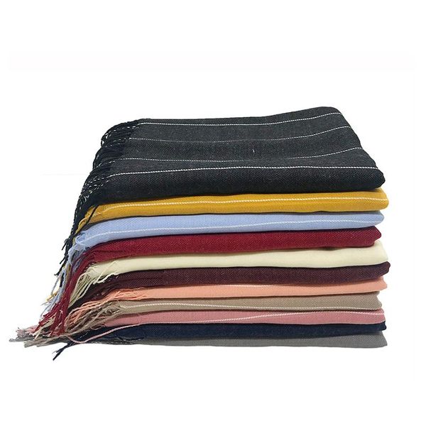 scarves 10pcs/lot stripe viscose tassel scarfs winter shawl warm muslim women hijab lady wrap, Blue;gray
scarves 10pcs/lot stripe viscose tassel scarfs winter shawl warm muslim women hijab lady wrap, Blue;gray