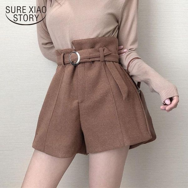autumn winter thicken fashion high waist a-line wide leg boots shorts woolen belt warm women elegant short trousers 110681, White;black
autumn winter thicken fashion high waist a-line wide leg boots shorts woolen belt warm women elegant short trousers 110681, White;black