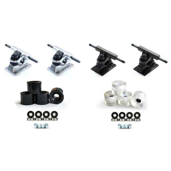skateboarding diy 3.25inch black skateboard trucks with 60x45mm pu led wheels bridge and abec-9 bearings
skateboarding diy 3.25inch black skateboard trucks with 60x45mm pu led wheels bridge and abec-9 bearings