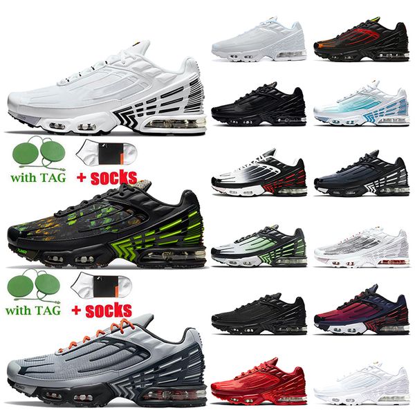 2021 tuned mens sneakers men women tn 3 running shoes mesh triple white black navy blue orange red iridescent multi crater trainers size 36-, White;red
2021 tuned mens sneakers men women tn 3 running shoes mesh triple white black navy blue orange red iridescent multi crater trainers size 36-, White;red