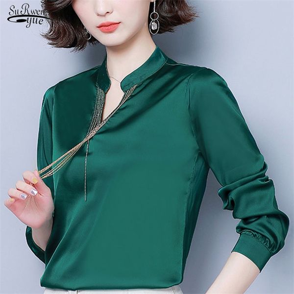 blusas fashion plus size women t-shirt casual long sleeve v-neck elegant party solid slim lady clothing 5109 210421, White
blusas fashion plus size women t-shirt casual long sleeve v-neck elegant party solid slim lady clothing 5109 210421, White