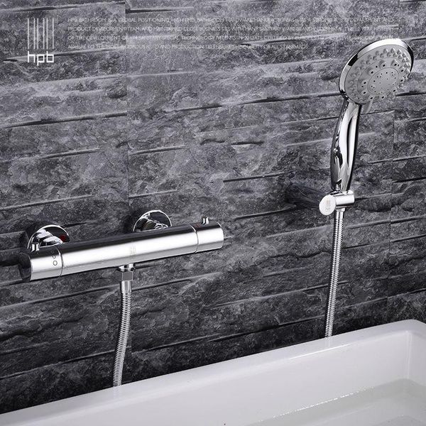 brass thermostatic bathroom and cold water bathtub mixer bath shower faucet torneira banheiro hp6101 sets
brass thermostatic bathroom and cold water bathtub mixer bath shower faucet torneira banheiro hp6101 sets