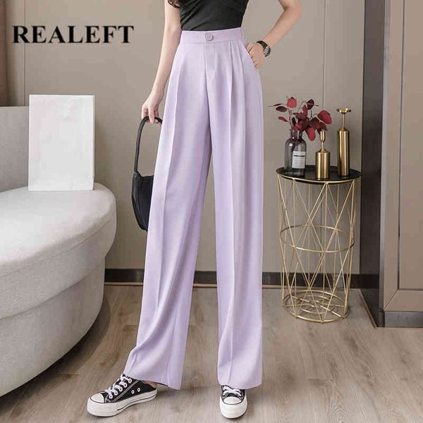 spring ol style women casual pants fashion solid color pocket high waist office lady long trousers summer 210428, Black;white
spring ol style women casual pants fashion solid color pocket high waist office lady long trousers summer 210428, Black;white