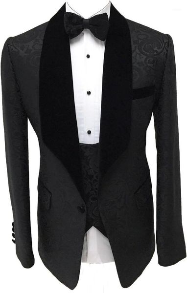 handsome jacquard groomsmen shawl lapel groom tuxedos men suits wedding/prom/dinner blazer(jacket+pants+vest+tie) 097 men's & blazers, White;black
handsome jacquard groomsmen shawl lapel groom tuxedos men suits wedding/prom/dinner blazer(jacket+pants+vest+tie) 097 men's & blazers, White;black