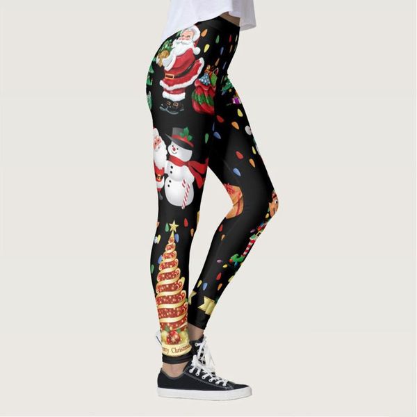 women's leggings autumn girl winter legging bottoms snowflake christmas deer print women clothing jeggings dropship, Black
women's leggings autumn girl winter legging bottoms snowflake christmas deer print women clothing jeggings dropship, Black