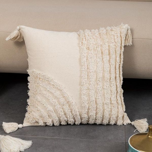 pillow case tufted cover with tassels boho embroidery pillowcase for home bedroom office sofa chair decoration beige throw cushion
pillow case tufted cover with tassels boho embroidery pillowcase for home bedroom office sofa chair decoration beige throw cushion