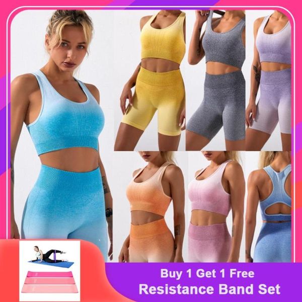 yoga outfit seamless short set women gym fitness high waist leggings sport shirt workout clothes running sportswear tracksuit
yoga outfit seamless short set women gym fitness high waist leggings sport shirt workout clothes running sportswear tracksuit
