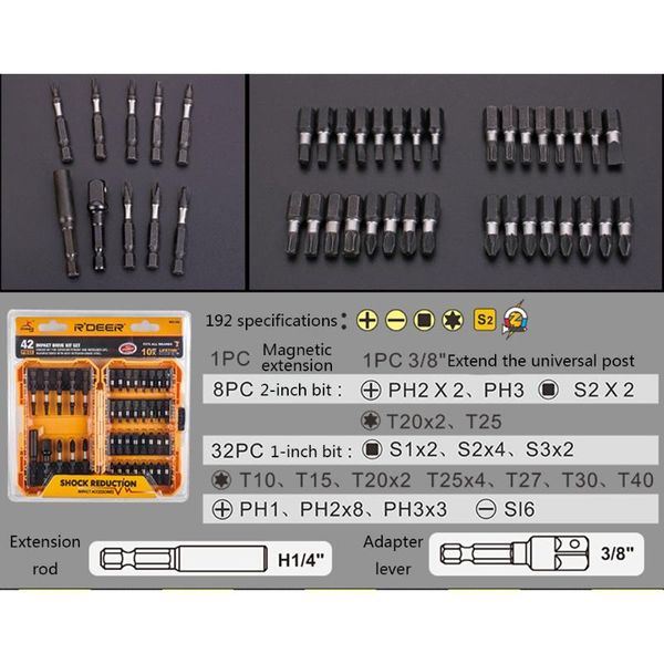 professional hand tool sets b9hf 18/42pcs screwdriver socket electric drill impact bit set connecting rod repair tools
professional hand tool sets b9hf 18/42pcs screwdriver socket electric drill impact bit set connecting rod repair tools