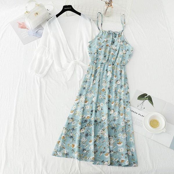 casual dresses 2021 summer dress sweet two piece set long sleeve sunscreen chiffon shirt vintage a-line floral print spaghetti strap, Black;gray
casual dresses 2021 summer dress sweet two piece set long sleeve sunscreen chiffon shirt vintage a-line floral print spaghetti strap, Black;gray