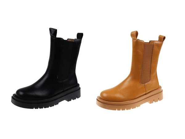 2021 winter elastic band middle tube thick soled chelsea boots/ dlj73006, Black
2021 winter elastic band middle tube thick soled chelsea boots/ dlj73006, Black