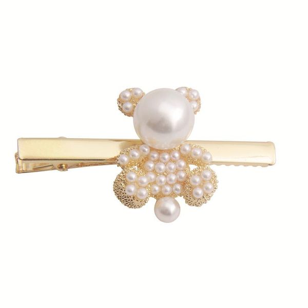 hair clips & barrettes cartoon hairpin women's sweet girl pearl bear korean bangs duckbill clip accessories for women, Golden;silver
hair clips & barrettes cartoon hairpin women's sweet girl pearl bear korean bangs duckbill clip accessories for women, Golden;silver