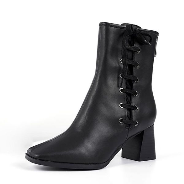boots designer super quality genuine leather woemen motorcycle lace-up&zipper square high heels shoes women, Black
boots designer super quality genuine leather woemen motorcycle lace-up&zipper square high heels shoes women, Black