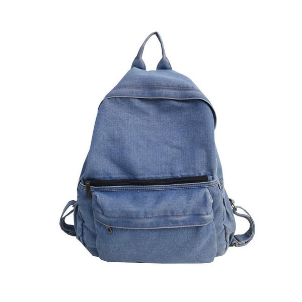 denim fashion canvas women backpack blue travel bags for teenagers girls school female rucksack large capacity high quality
denim fashion canvas women backpack blue travel bags for teenagers girls school female rucksack large capacity high quality