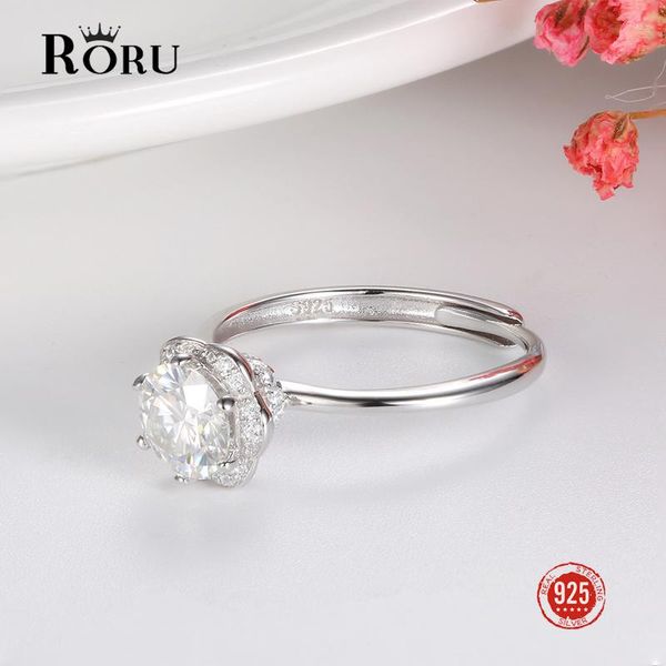 cluster rings genuine 925 sterling silver bouquet moissanite open adjustable finger flower jewerly engagement wedding for women, Golden;silver
cluster rings genuine 925 sterling silver bouquet moissanite open adjustable finger flower jewerly engagement wedding for women, Golden;silver