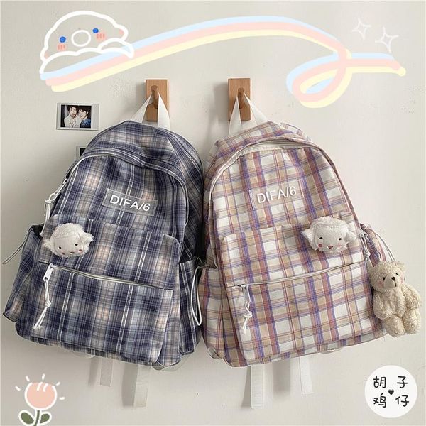 soft sister vintage girl school bag korean ins college style retro high-capacity sense of quality backpack
soft sister vintage girl school bag korean ins college style retro high-capacity sense of quality backpack