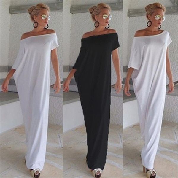 fashion women summer dress 2021 casual irregular long maxi party dresses solid vestidos plus size s-xl, Black;gray
fashion women summer dress 2021 casual irregular long maxi party dresses solid vestidos plus size s-xl, Black;gray