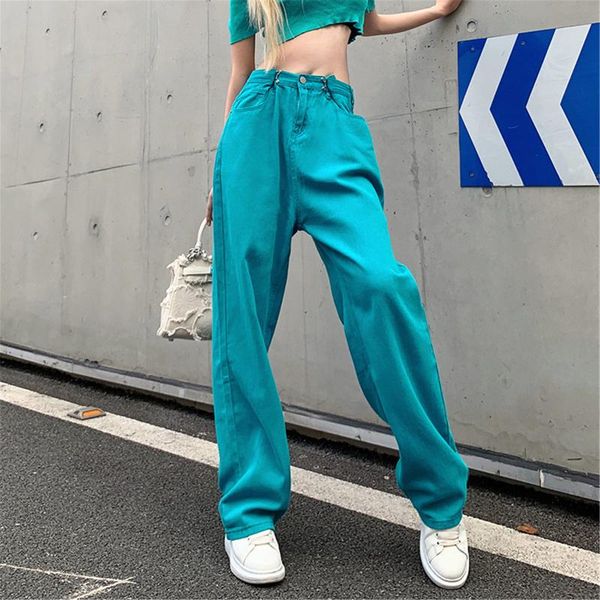 women's jeans y2k streetwear loose denim women autumn vintage high waist solid color pocket slim pants hip-hop ins trousers, Blue
women's jeans y2k streetwear loose denim women autumn vintage high waist solid color pocket slim pants hip-hop ins trousers, Blue