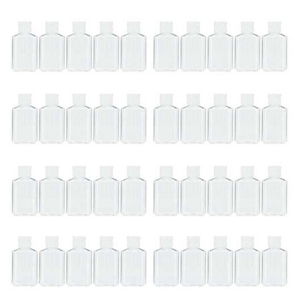 2 oz 60 ml clear refillable flip pet plastic travel bottle container storage bottles & jars
2 oz 60 ml clear refillable flip pet plastic travel bottle container storage bottles & jars