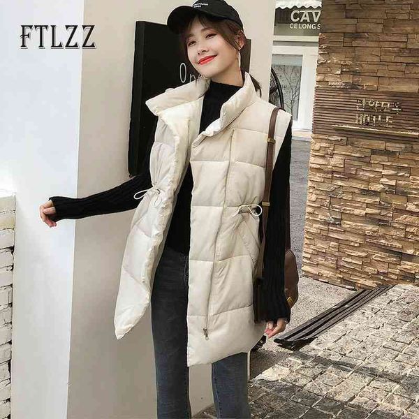 women medium long vest spring autumn slim stand collar sleeveless ladies zipper waistcoat fashion black coat 210602, Black;white
women medium long vest spring autumn slim stand collar sleeveless ladies zipper waistcoat fashion black coat 210602, Black;white