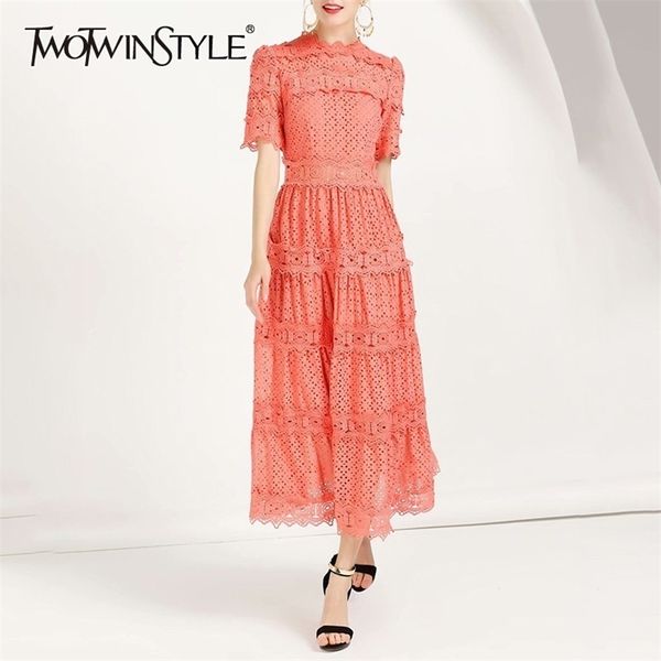 elegant lace patchwork dress for women o neck half sleeve hollow out high waist midi dresses female fashion 210520, Black;gray
elegant lace patchwork dress for women o neck half sleeve hollow out high waist midi dresses female fashion 210520, Black;gray