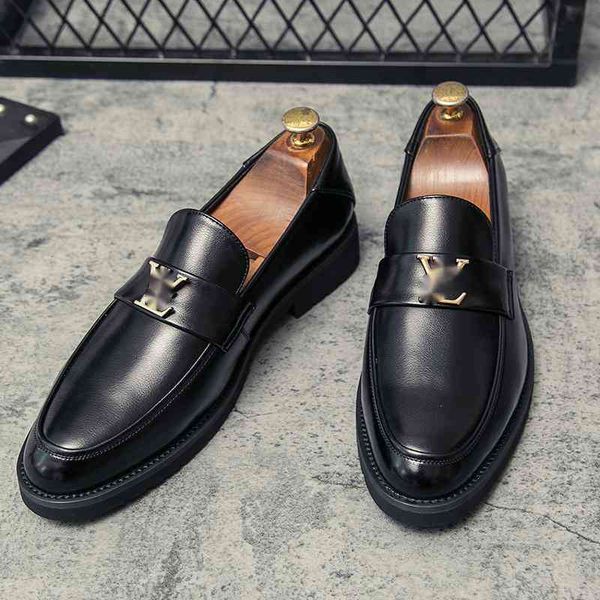 outdoors men shoes spring autumn simplicity round toe pu leather casual business fashion classic comfortable loafers dp002, Black
outdoors men shoes spring autumn simplicity round toe pu leather casual business fashion classic comfortable loafers dp002, Black