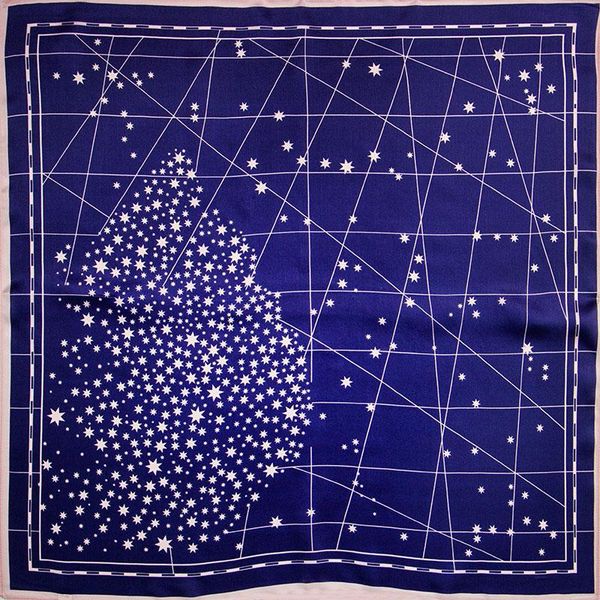 scarves high-quality star pure silk scarf women bandana female hair women's natural square neck for tree sbs006, Blue;gray
scarves high-quality star pure silk scarf women bandana female hair women's natural square neck for tree sbs006, Blue;gray