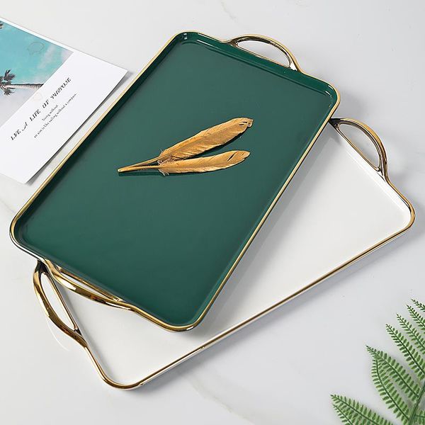 fashion large plate ceramic tableware modern serving platter dinner square art abendessen platten tray bk50sc dishes & plates
fashion large plate ceramic tableware modern serving platter dinner square art abendessen platten tray bk50sc dishes & plates