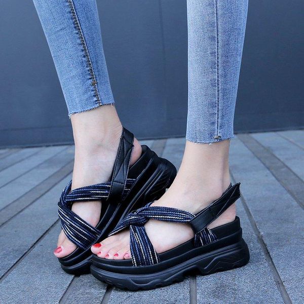 krasovki platform sandals summer 2021 fashion ladies shoes hook loop slippers wearing methods casual, Black
krasovki platform sandals summer 2021 fashion ladies shoes hook loop slippers wearing methods casual, Black
