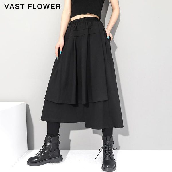 skirts black irregular spliced high waist for women clothes fashion temperament loose casual midi skirt spring autumn 2021
skirts black irregular spliced high waist for women clothes fashion temperament loose casual midi skirt spring autumn 2021