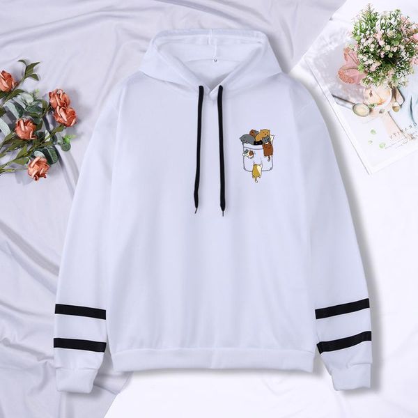 men's hoodies & sweatshirts cats p pocket printed sweatshirt men hooded autumn winter hip hop fleece loose hoodie casual stripe sweat s, Black
men's hoodies & sweatshirts cats p pocket printed sweatshirt men hooded autumn winter hip hop fleece loose hoodie casual stripe sweat s, Black