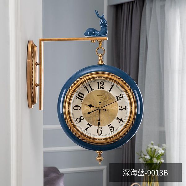 wall clocks nordic luxury double-sided clock silent quartz electronic kitchen relogios de parede home decorations oo50wc
wall clocks nordic luxury double-sided clock silent quartz electronic kitchen relogios de parede home decorations oo50wc