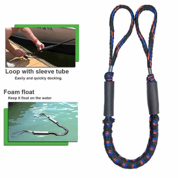 2pcs bungee dock line mooring rope stretches for boat 4-5.5ft 2 ropes cord boats kayak accessories rafts/inflatable
2pcs bungee dock line mooring rope stretches for boat 4-5.5ft 2 ropes cord boats kayak accessories rafts/inflatable