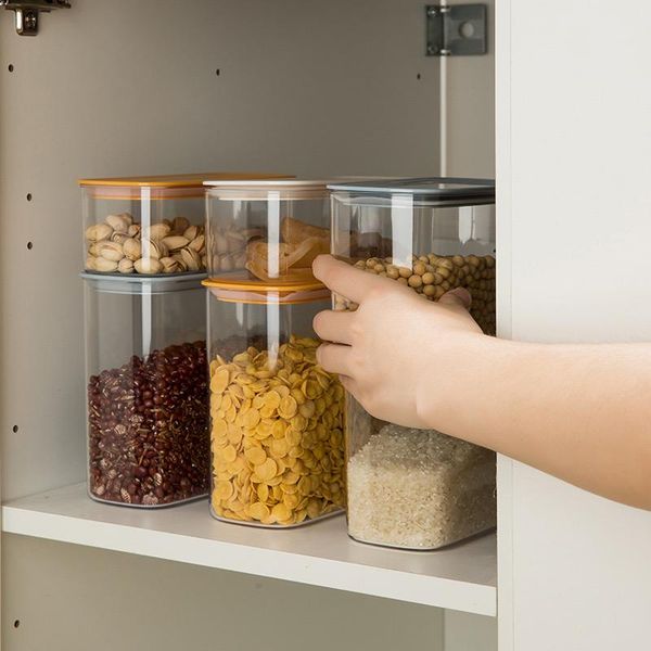 storage bottles & jars kitchen sealed food container plastic refrigerator multigrain box nuts tank transparent
storage bottles & jars kitchen sealed food container plastic refrigerator multigrain box nuts tank transparent