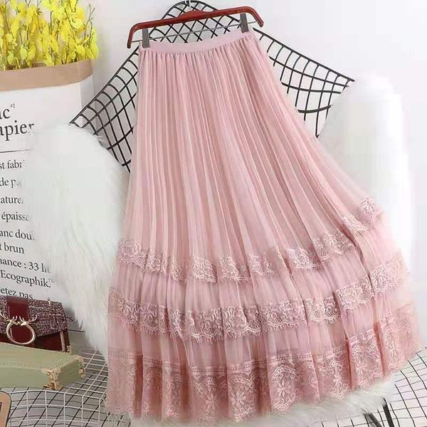 skirts women 2021 spring summer fashion lace a-line female mid-long thin ladies high waist solid color j229, Black
skirts women 2021 spring summer fashion lace a-line female mid-long thin ladies high waist solid color j229, Black