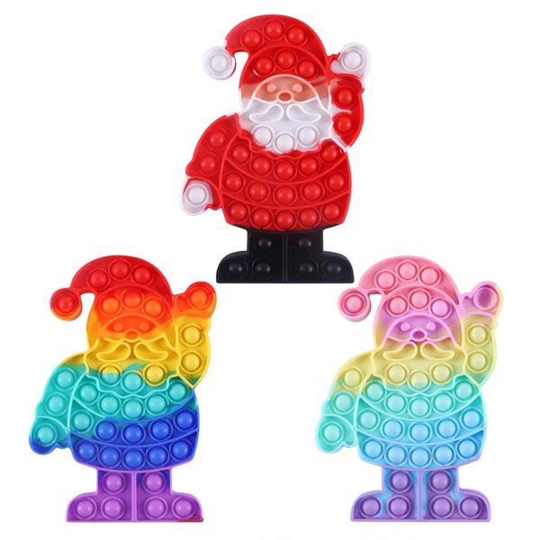 santa claus silicone puzzle fidget toy push bubble fingertip anti-stress decompression toys squeeze christmas gift for children
santa claus silicone puzzle fidget toy push bubble fingertip anti-stress decompression toys squeeze christmas gift for children