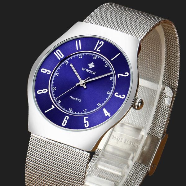 wristwatches wwoor watches men quartz-watch stainless steel silver mesh strap ultra slim dial waterproof clock relogio masculin, Slivery;brown
wristwatches wwoor watches men quartz-watch stainless steel silver mesh strap ultra slim dial waterproof clock relogio masculin, Slivery;brown