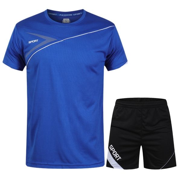 men's quick drying sports suit men's summer ice feeling round neck loose short sleeve youth training shorts, White;black
men's quick drying sports suit men's summer ice feeling round neck loose short sleeve youth training shorts, White;black