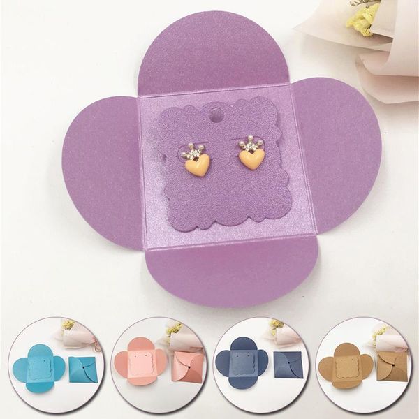 20pcs 13x13cm kraft earring cards cover storage bag solid color gift packaging cute exquisite stud portable wrap
20pcs 13x13cm kraft earring cards cover storage bag solid color gift packaging cute exquisite stud portable wrap