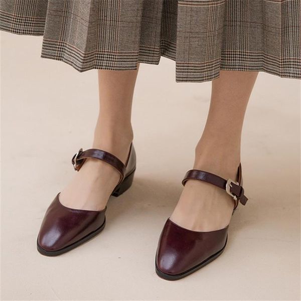 vintage mary janes sandals women low heels genuine leather shoes plus size 34-43 summer 2021 daily dress dance footwear, Black
vintage mary janes sandals women low heels genuine leather shoes plus size 34-43 summer 2021 daily dress dance footwear, Black