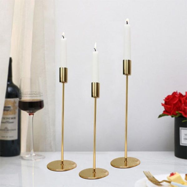 candle holders 1/2/3 pcs modern metal holder simple golden bar party wedding decoration living room home furnishing gift
candle holders 1/2/3 pcs modern metal holder simple golden bar party wedding decoration living room home furnishing gift