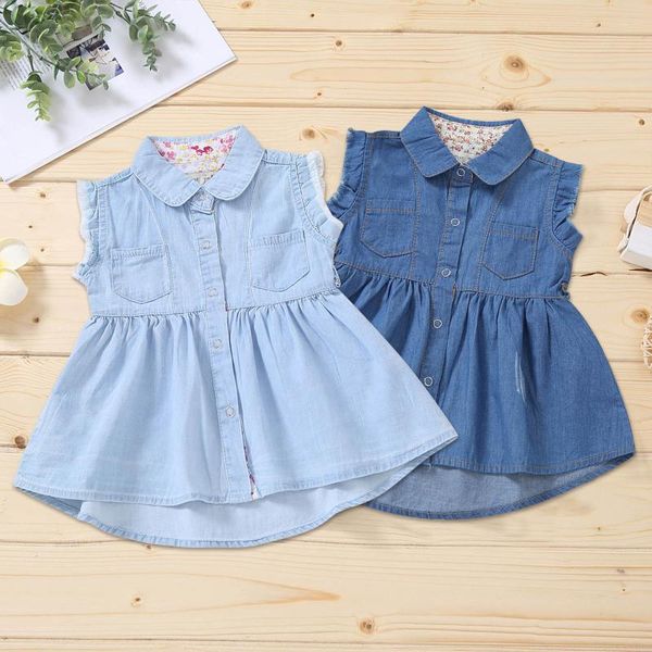 girl's dresses toddler kids baby girls summer ruffle button denim mermaids tail princess dress princes, Red;yellow
girl's dresses toddler kids baby girls summer ruffle button denim mermaids tail princess dress princes, Red;yellow